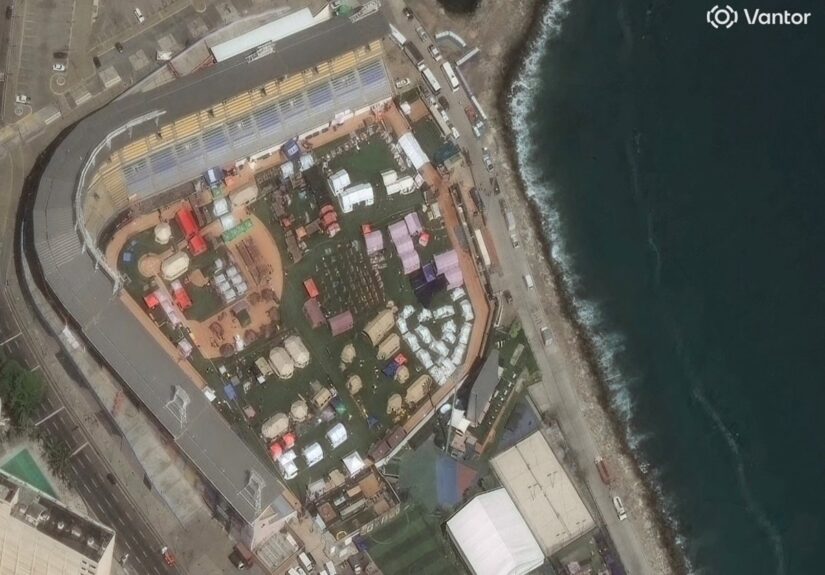 Imágenes de satélite en Venezuela muestran la destrucción y los esfuerzos de reconstrucción tras los terremotos