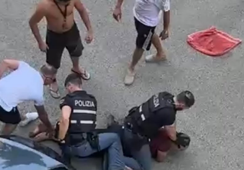 Italia investiga la muerte de un marroquí inmovilizado en el suelo por la Policía