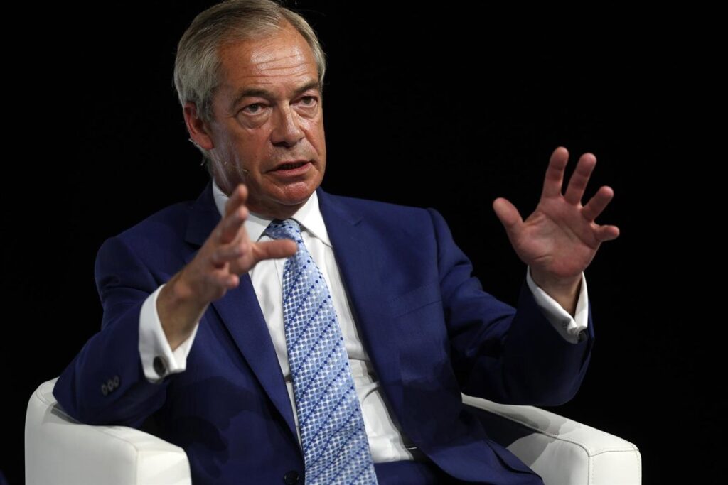 La Policía británica investiga al partido de Farage por una donación de 586.000 euros