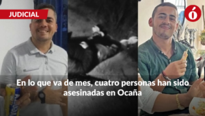 La provincia ocañera bajo fuego, tres asesinatos en cuestión de horas sacuden la comunidad