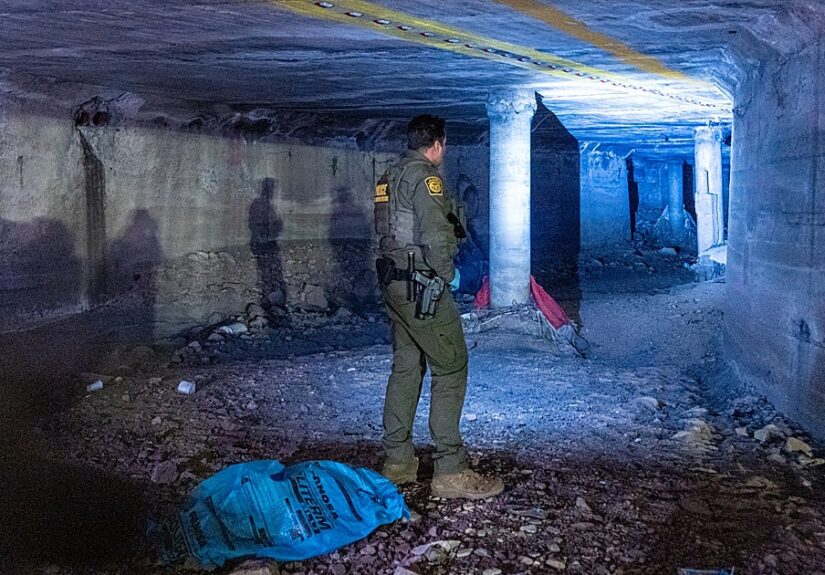 Las mafias de México intentan sortear con túneles el blindaje de la frontera de Trump