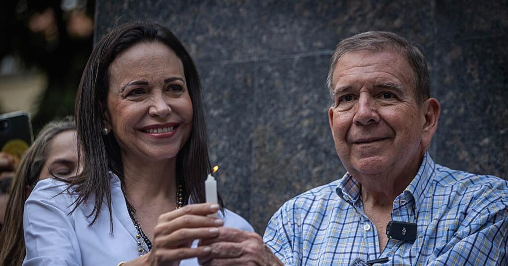 María Corina Machado y Edmundo González afirman que no serán «un obstáculo» en el diálogo con el chavismo