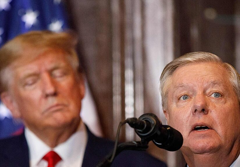 Muere Lindsey Graham, el halcón republicano que llevó a Trump hacia la línea dura