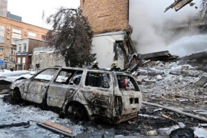 Mueren dos personas en un nuevo ataque del Ejército de Rusia contra Kiev, la capital de Ucrania