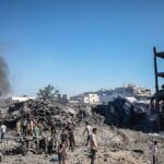 Nuevos bombardeos israelíes en la Franja de Gaza dejan al menos siete muertos desde el sábado por la noche