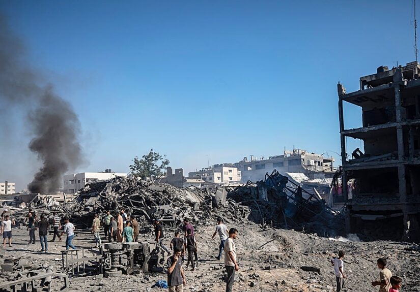 Nuevos bombardeos israelíes en la Franja de Gaza dejan al menos siete muertos desde el sábado por la noche