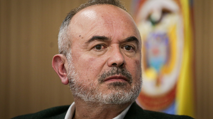 Petro pide la renuncia irrevocable del ministro de Justicia, Jorge Iván Cuervo