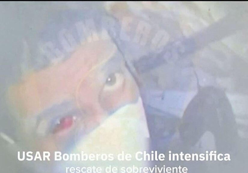 Siete países luchan por rescatar a un vigilante venezolano atrapado con vida desde el inicio del doble terremoto