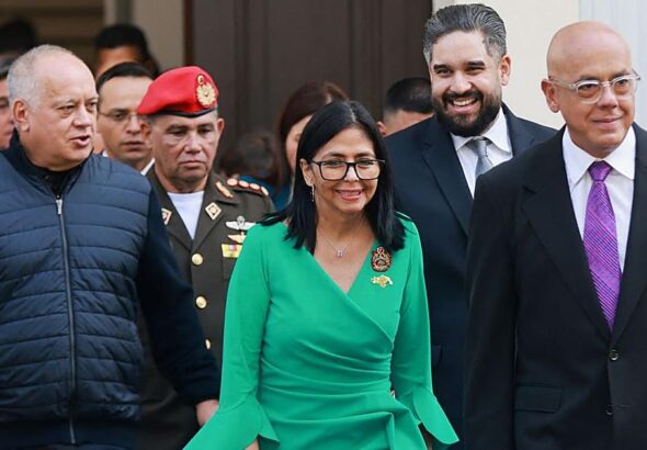 Trump blinda a Delcy hasta que celebre elecciones en Venezuela dentro de un año