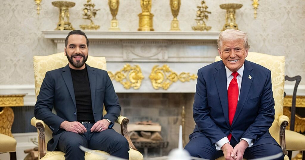 Trump consagra a Bukele como modelo para el continente americano