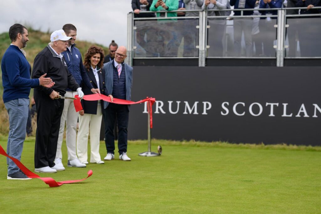 Trump da por hecho que Reino Unido explotará con Burnham el petróleo del mar del Norte