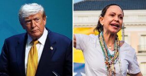 Trump se lava las manos y niega haber impedido el regreso de Machado a Venezuela