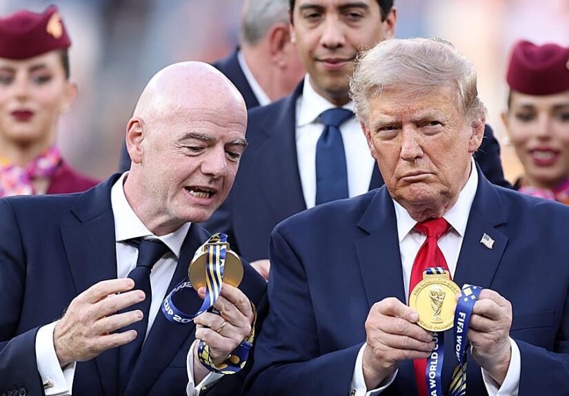 Trump sopesa proponer a Infantino como secretario general de la ONU, según el 'New York Post'