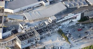 Varios muertos en un centro comercial colapsado tras el terremoto de Japón
