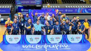 ¡Con alma rojinegra! Colombia ganó el oro en el BSR de los Juegos Parasuramericanos de Valledupar