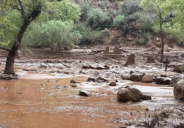 Al menos 15 desaparecidos tras una inundación en el Gran Cañón en Arizona