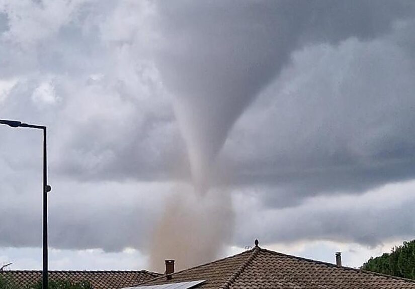 Al menos dos desaparecidos bajo los escombros tras el paso de un tornado en el sur de Francia