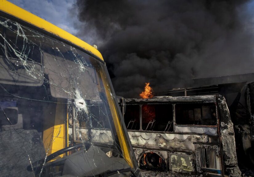 Al menos nueve muertos en un ataque de Ucrania contra un autobús en Lugansk