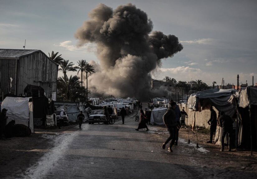 Al menos nueve muertos y 15 heridos en un ataque de Israel contra una comisaría de la ciudad de Gaza