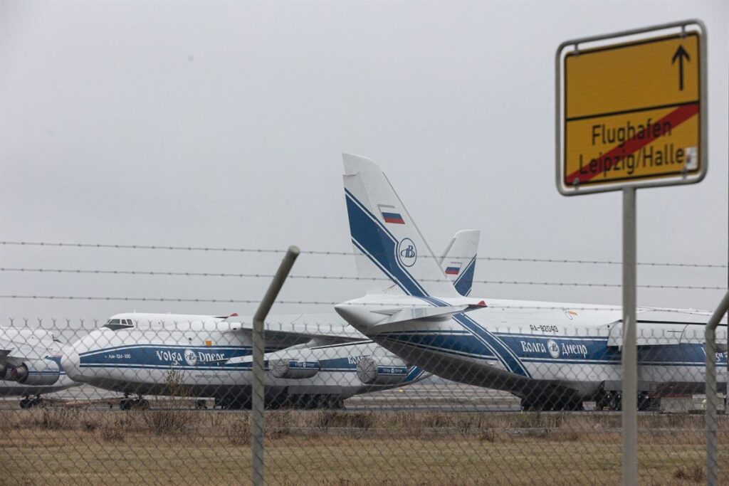 Alemania detecta un presunto dron con explosivos cerca de un avión ucraniano en el aeropuerto de Leizpig