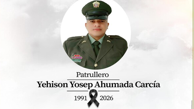 Asesinan a patrullero de la Policía en Cundinamarca