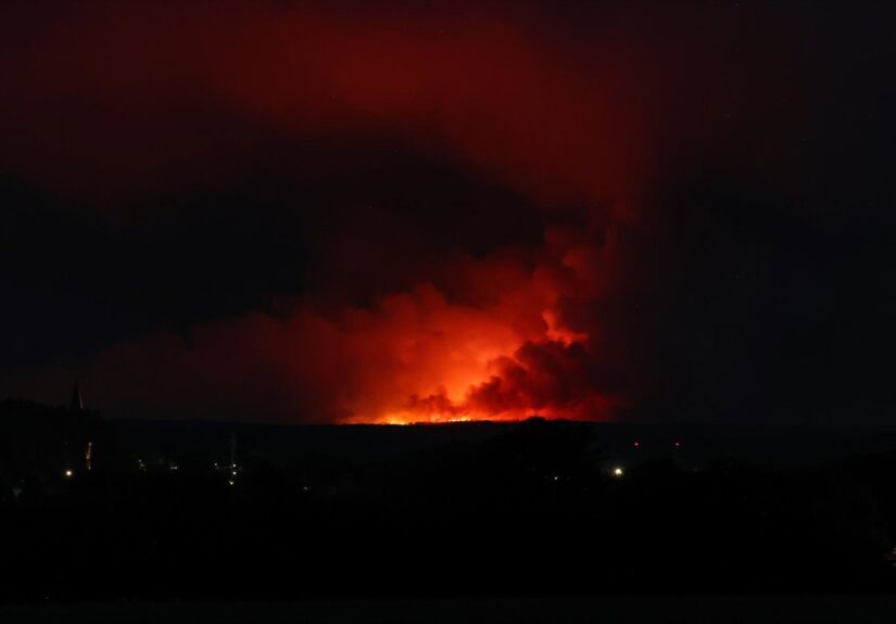 Bélgica activa el Mecanismo de Protección Civil europeo para combatir el gran incendio de Hautes Fagnes