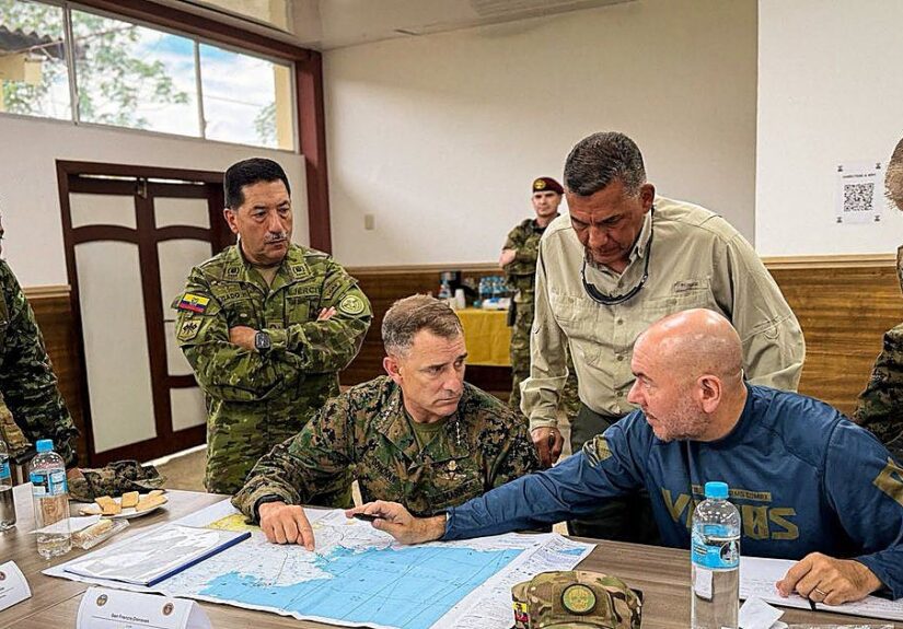 Ecuador y Colombia planifican una base binacional contra el narcotráfico con el auspicio de EE.UU.