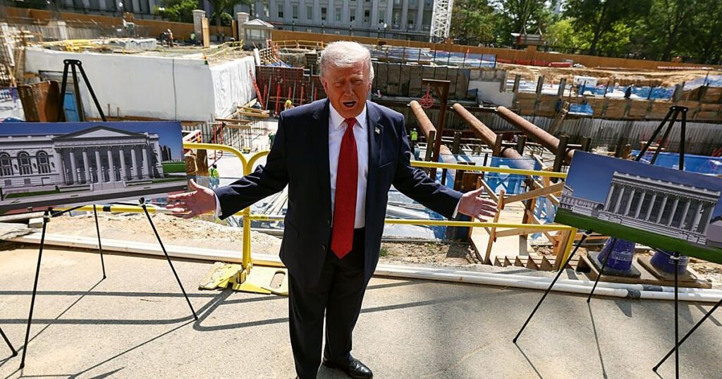 El Supremo permite que sigan las obras de la polémica sala de fiestas de Trump en la Casa Blanca