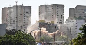 El chavismo demuele los edificios sociales dañados por el terremoto para tapar la corrupción en su construcción