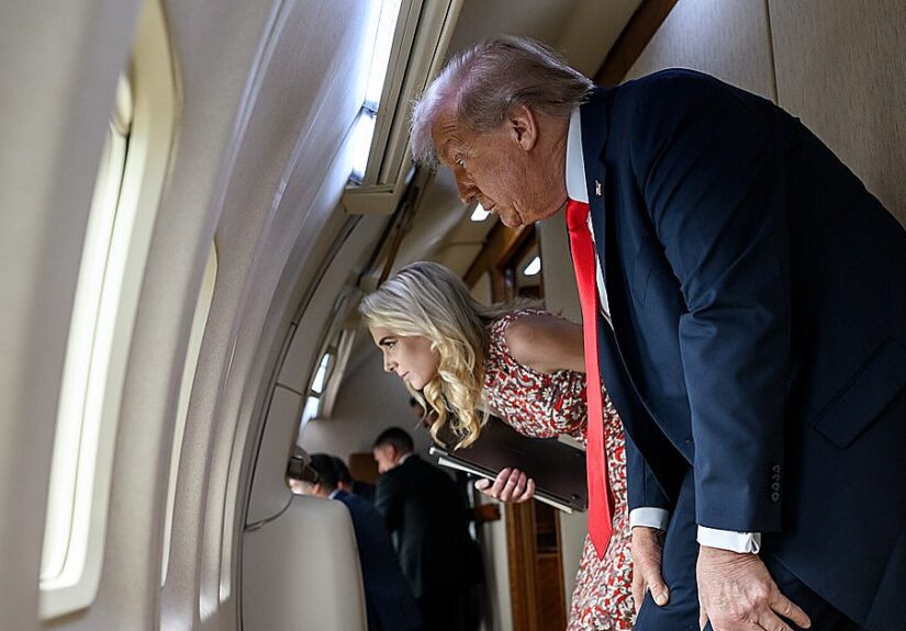 El vuelo secreto de Trump revela quién manda de verdad a su alrededor