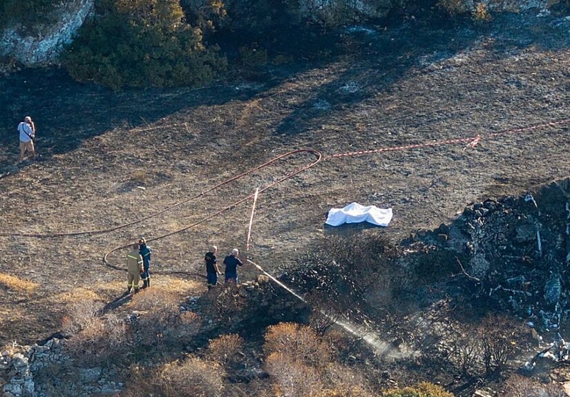 Fallecen un piloto griego y dos turistas británicos en un accidente de helicóptero en una isla griega