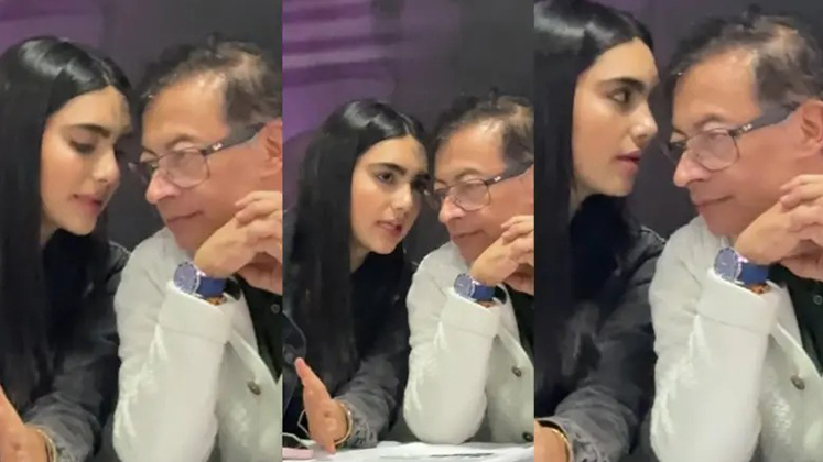 Gabriela Muñoz, la influencer del escándalo de la Aerocivil, reapareció junto a Petro