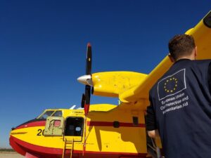 La UE despliega medios aéreos y efectivos terrestres para combatir los incendios en España y Bélgica