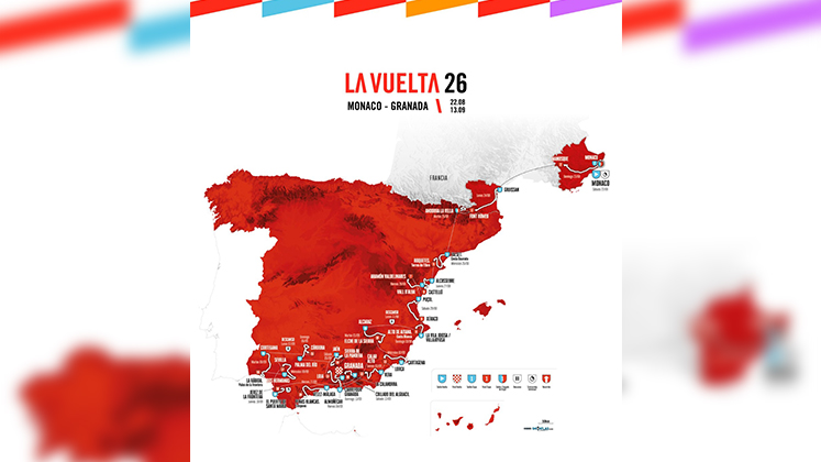 La Vuelta a España 2026 recorrerá cuatro países y promete ser una de las más duras de la historia
