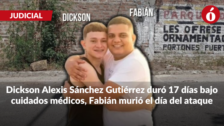 La muerte reunió a Dickson y Fabián, los primos atacados a disparos en el barrio Carora, de Cúcuta