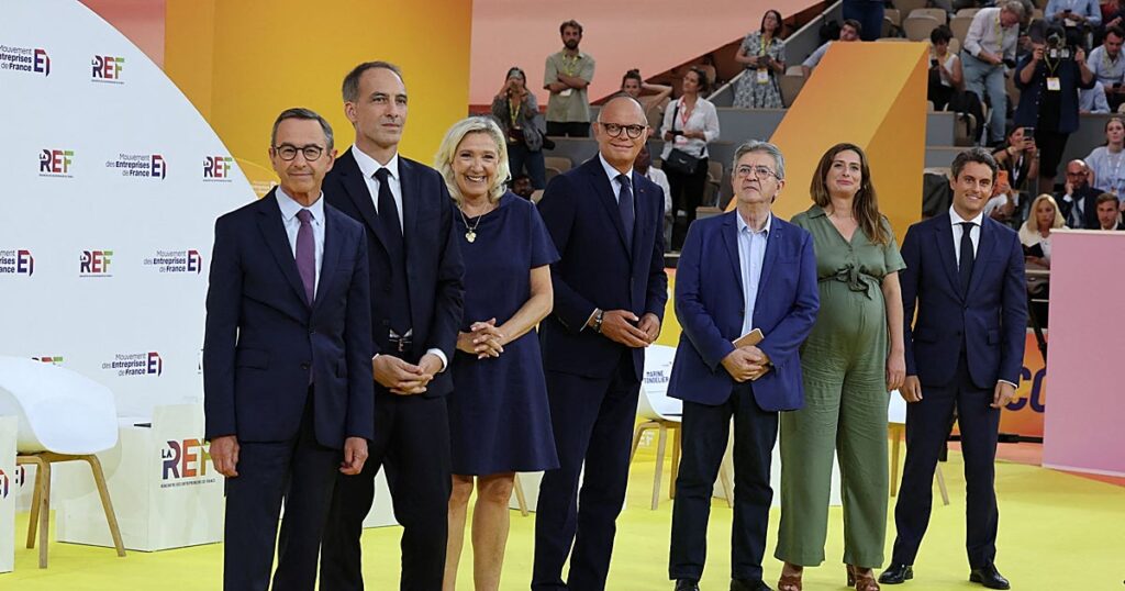 La precaria situación económica de Francia centra el primer debate de las presidenciales