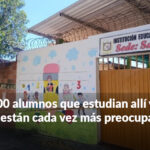 Muros de la escuela Club de Leones, sede Santa Ana, están en riesgo de colapsar
