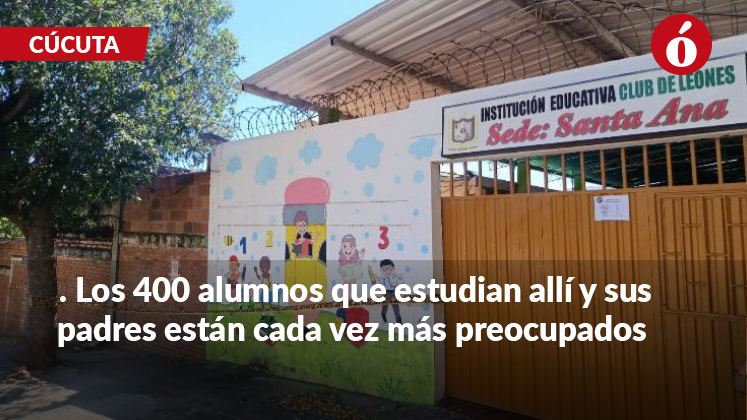 Muros de la escuela Club de Leones, sede Santa Ana, están en riesgo de colapsar
