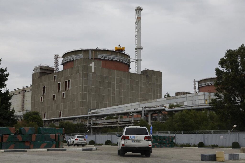 Rusia acusa a Ucrania de un ataque contra un almacén de combustible nuclear usado en la central de Zaporiyia
