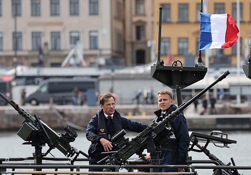 Suecia despliega cazas y buques en Finlandia para fortelcer su frontera con Rusia