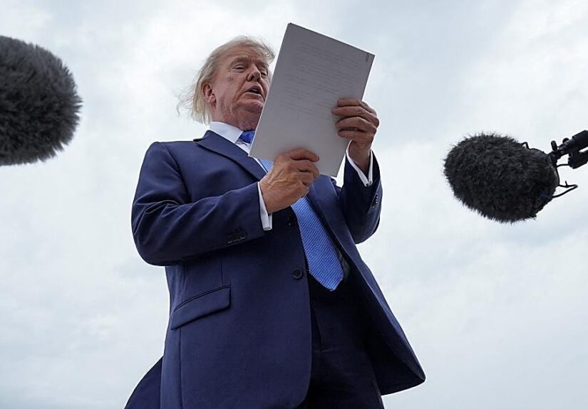 Trump anuncia un «Día D económico» contra Irán y amenaza con «enormes consecuencias» a quienes le den apoyo financiero