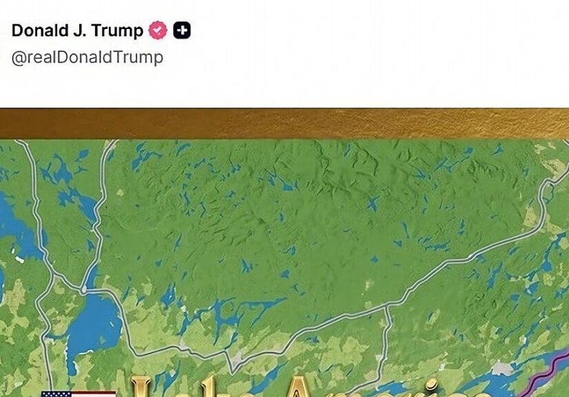 Trump cumple su amenaza y cambia el nombre del Lago Ontario por el de 'Lago América'