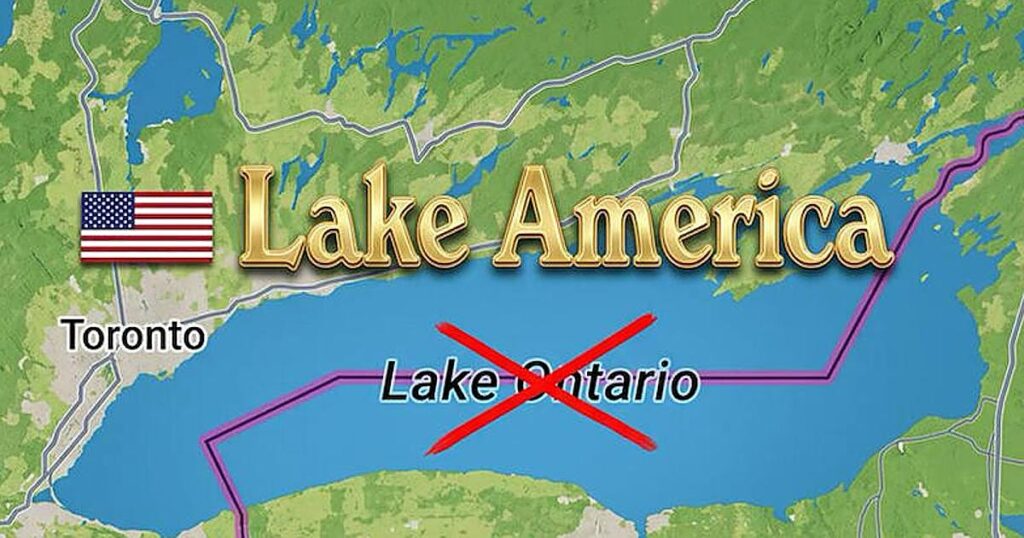 Trump renombra el lago Ontario como lago América en plena guerra comercial con Canadá