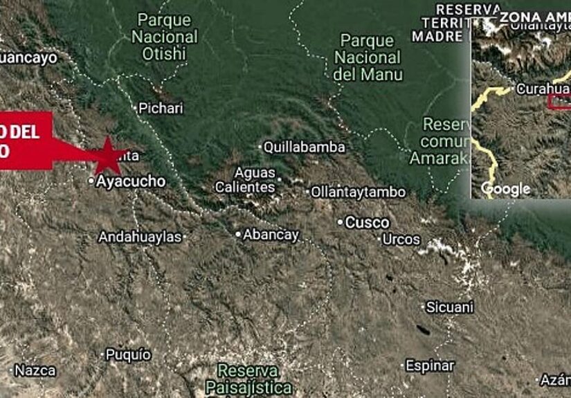 Un terremoto de magnitud 7,2 sacude Ayacucho, en el sur de Perú