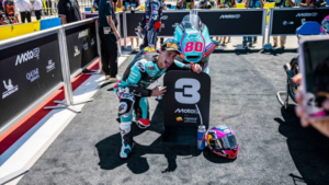 fue tercero en el GP de Aragón