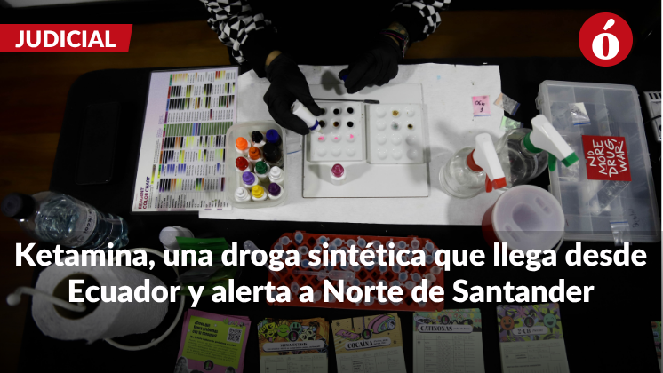 la ruta de la ketamina, clave en la producción de drogas sintéticas
