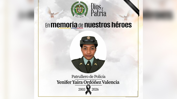 47 mil mujeres policías rindieron homenaje a patrullera asesinada en Nariño