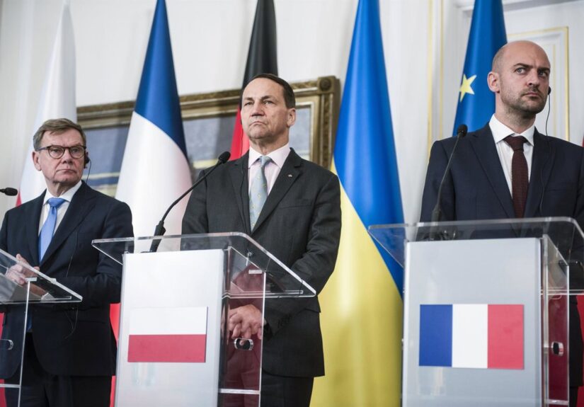 Alemania, Francia y Polonia avisan de que responderán a la escalada de Rusia en Europa: "Habrá consecuencias"