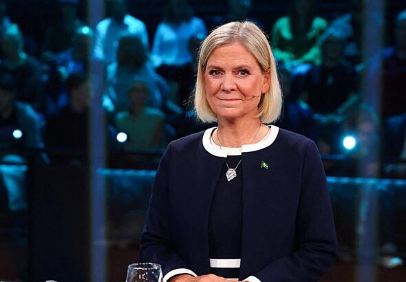 Andersson, la socialdemócrata sueca contra la inmigración y la inseguridad