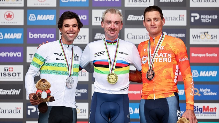 Brandon McNulty es el nuevo campeón mundial de ruta, Santiago Buitrago fue el mejor de los colombianos